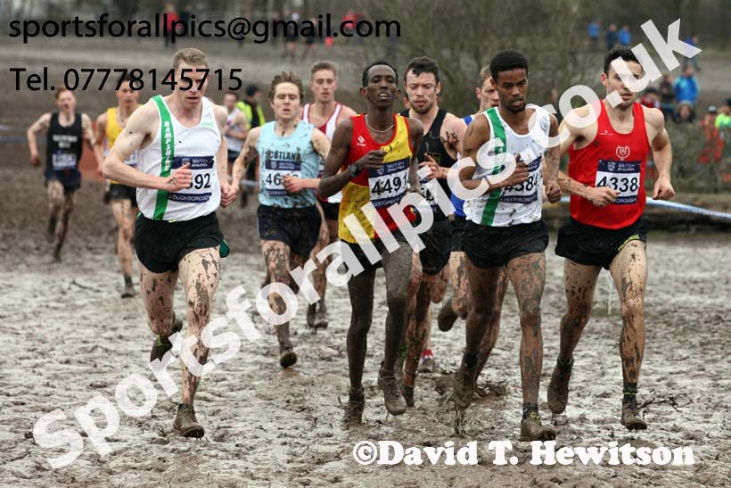 Senior mens 2018 British Inter Counties Cross Country Champs., Prestwold Hall, Loughborough. Photo: David T. Hewitson/Sports for All Pics